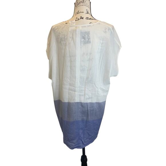 NEW J.CREW DOLMAN TUNIC SHIRT SZ XL RELAXED FIT COASTAL CHIC - Picture 14 of 15